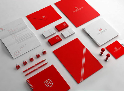 上海品牌策劃設計公司分享 Hugo律師事務所標志設計與品牌形象設計解析